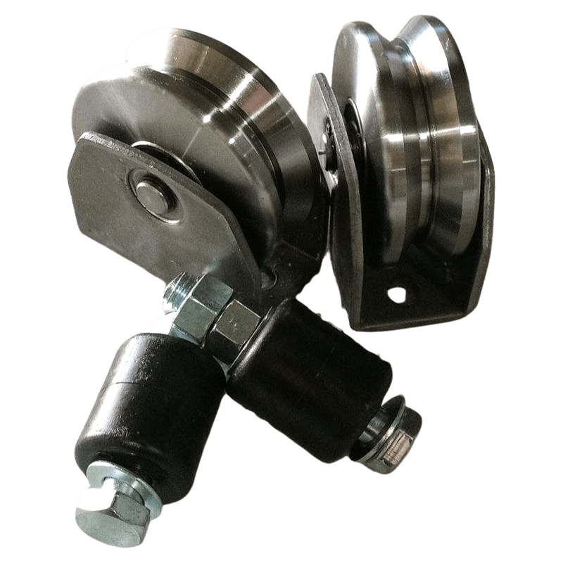 Slide Wheel Set; ""80mm V Profile""; U Bracket;12