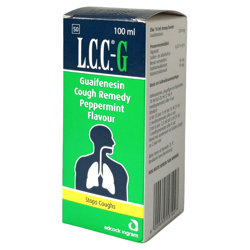 Cough Mix LCC Peppermint 100ml x 1