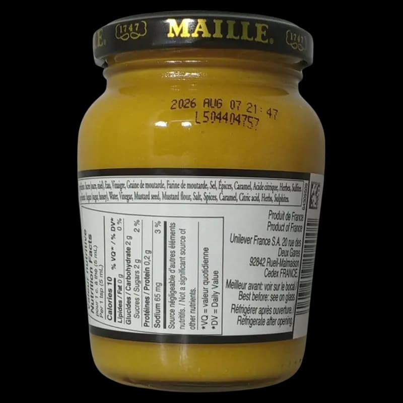 Mustard 230g Honey x 1 - 043646204005 (#2)