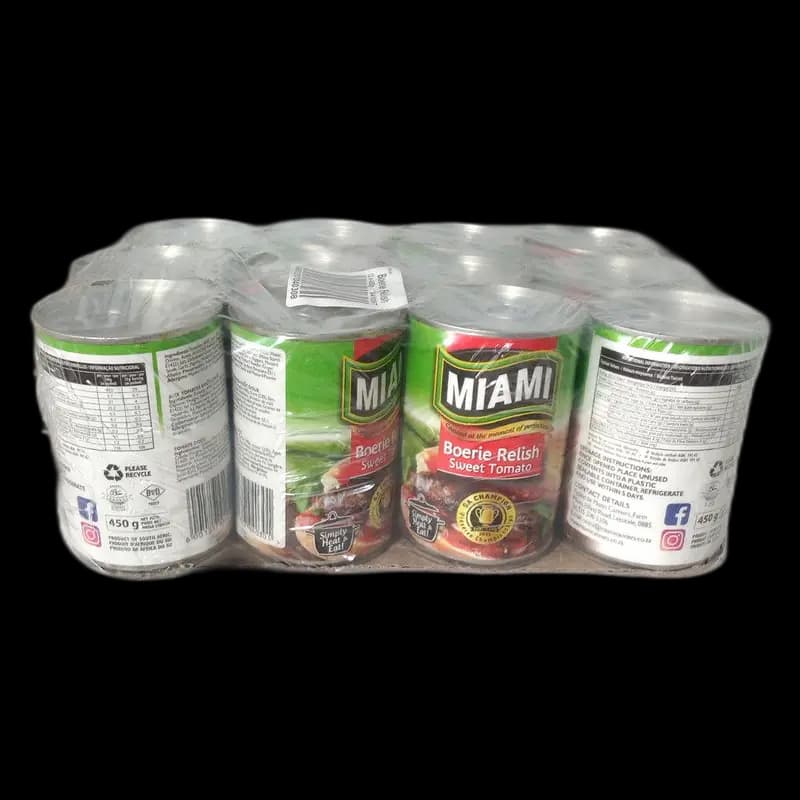 Miami Boerie Relish 450g x 1 - 16001317040308 (#1)