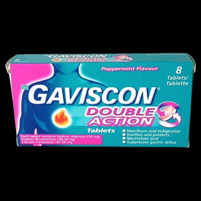 Gaviscon Plus Peppermint 8's x 1 - 5000158068889 (#1)