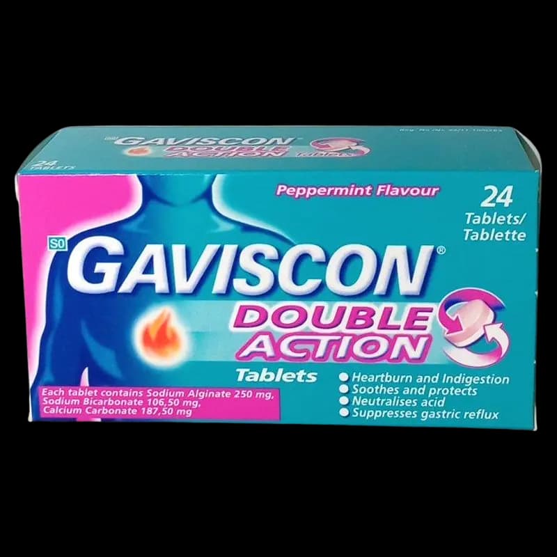 Gaviscon Plus Peppermint 24's x 1 - 5000158068896 (#1)