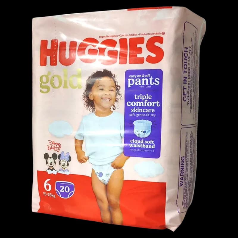 Nappies 20's Huggies Pants no 6  x 1 - 6001019912920 (#1)