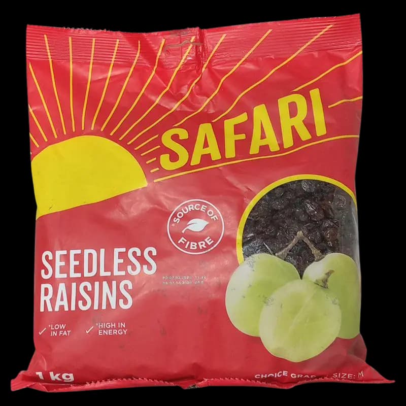 Fruit Raisins 1kg SAF x 1 - 6001020003938 (#1)