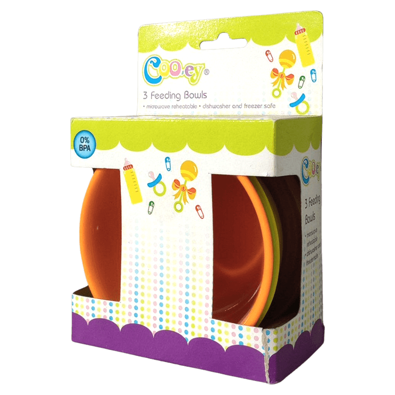 Cooey Baby Feeding Bowls 3pc x 1