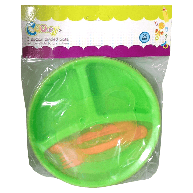Cooey Baby Feeding Platev3div x 1