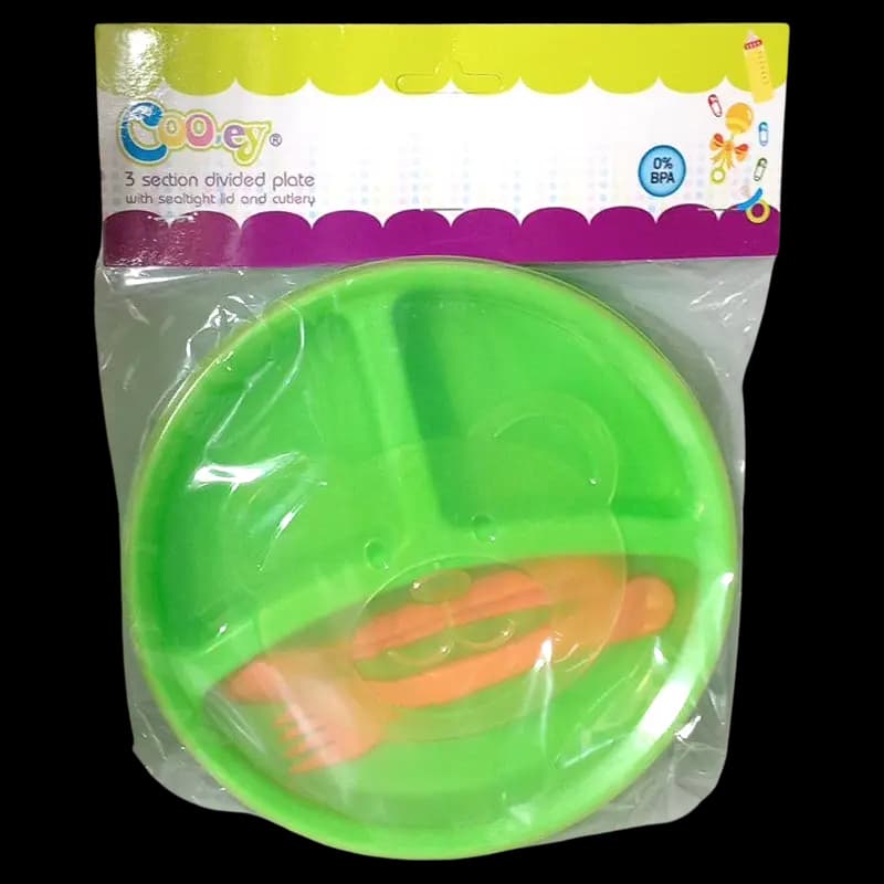 Cooey Baby Feeding Platev3div x 1 - 6001023857316 (#1)