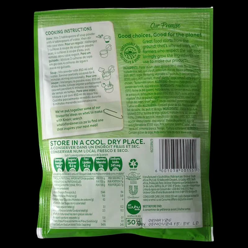 Soup 50g Knorr Chic Noodle x 1 - 6001038001551 (#2)