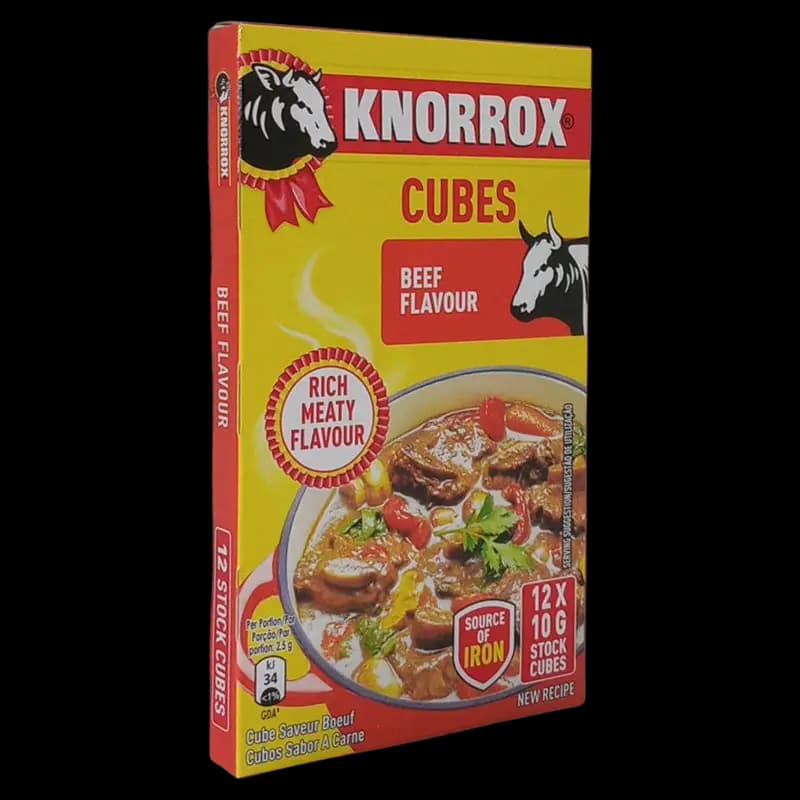 Knorrox Stock Cubes Beef 12's x 1 - 6001038062453 (#1)
