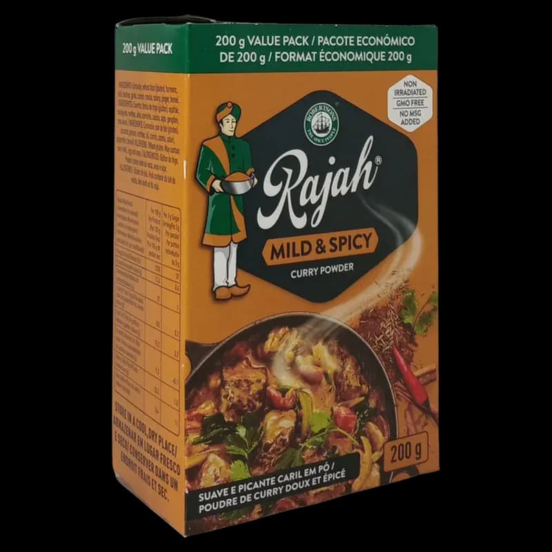 Curry Spice 200g Rajah Mild&Spic x 1 - 6001038203351 (#1)