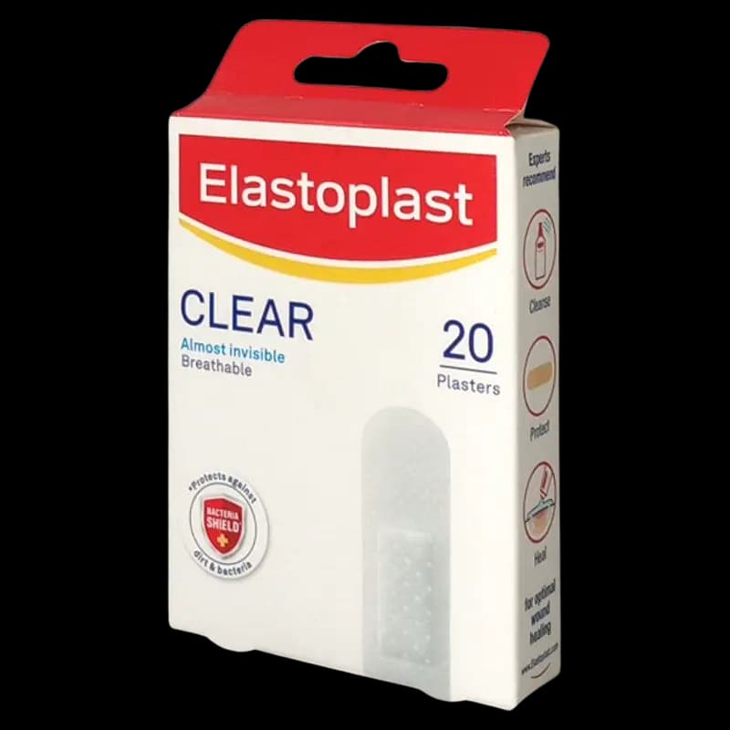 Plaster-Elastoplast Clear 20`s x 1 - 6001051003839 (#1)