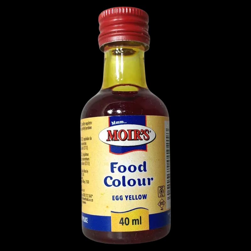 Food Colouring Yellow 40ml Moirs x 1 - 6001052010218 (#1)