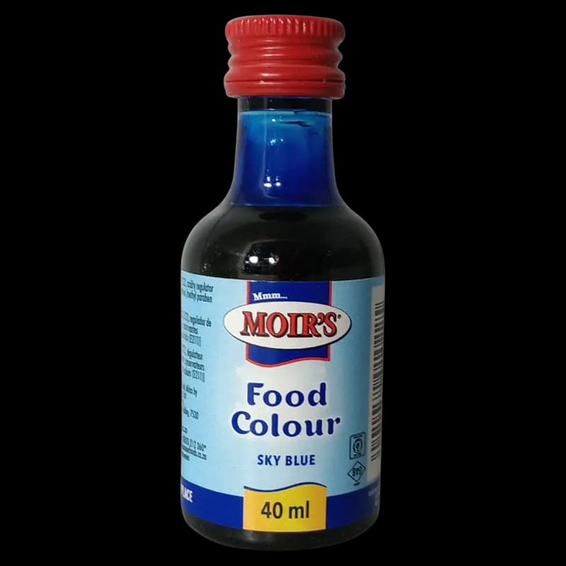 Food Colouring Blue 40ml Moirs x 1 - 6001052010225 (#1)