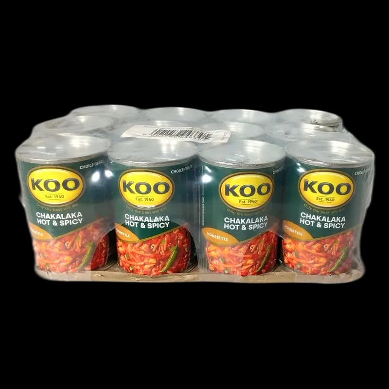 Koo Chakalaka Hot 410g x 1 - 6001059946305 (#1)