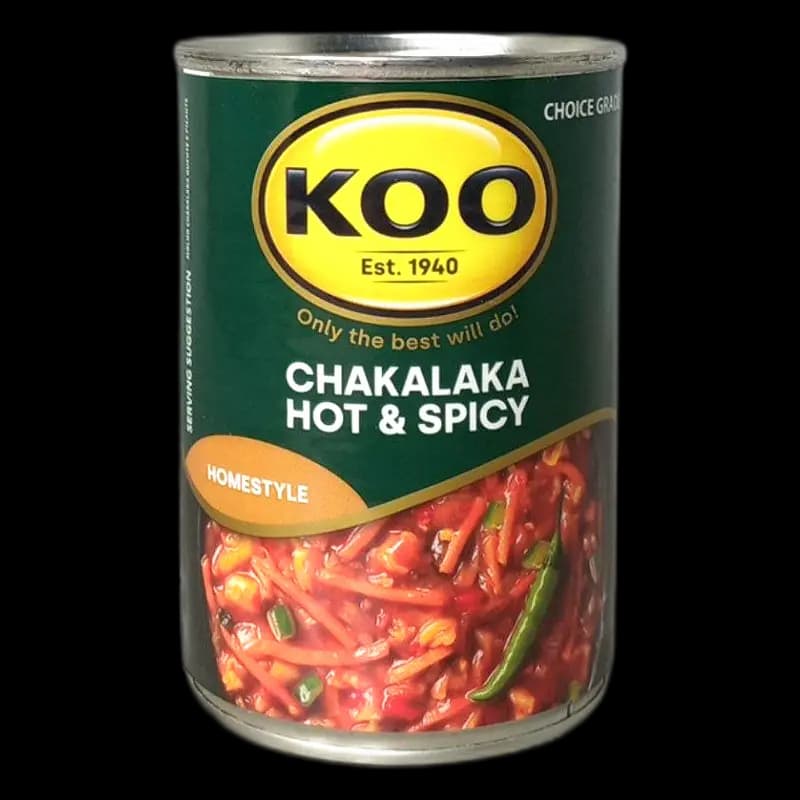 Koo Chakalaka Hot 410g x 1 - 6001059946398 (#1)