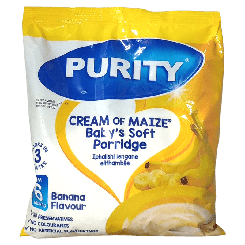 Purity 400g Cream Maize Banana x 1