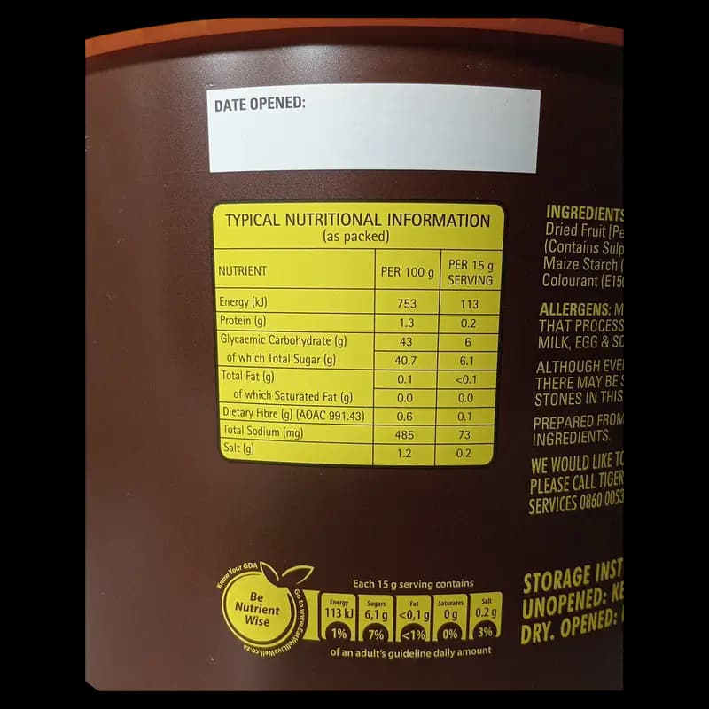 Chutney 6.25kg Mrs Bal Org x 1 - 6001081004189 (#2)