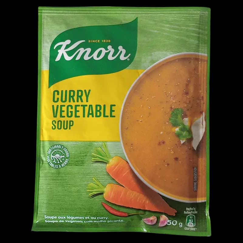 Soup 50g Knorr Curry Veg x 1 - 6001087359634 (#1)
