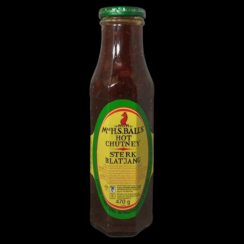 Chutney 470g Mrs Ball Hot x 1 - 6001092500106 (#1)