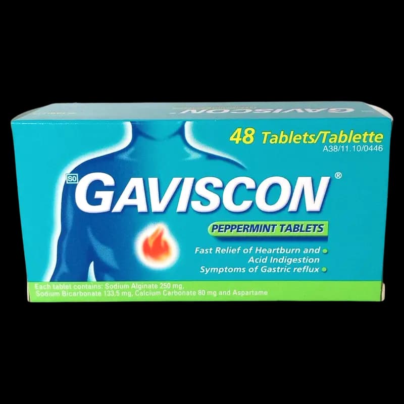 Gaviscon Peppermint 48's x 1 - 6001106123994 (#1)