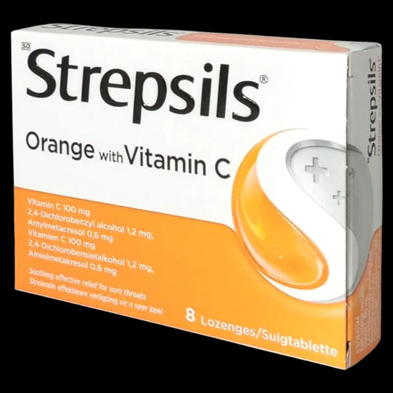 Strepsils-Orange 8's X 1 - 6001106127701 (#1)