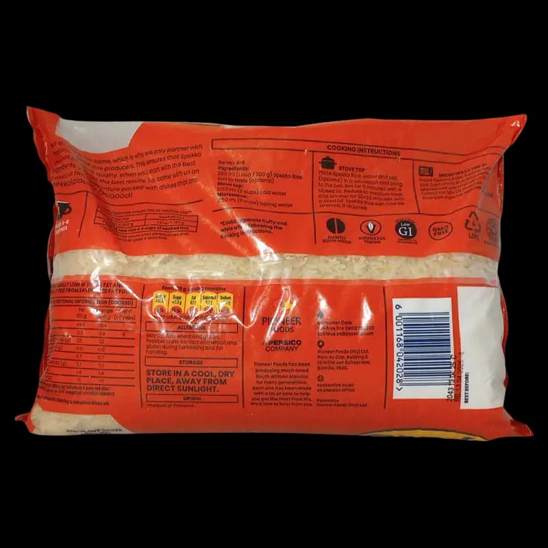 RICE - 2kg Spekko Loose x 1 - 6001168042028 (#2)