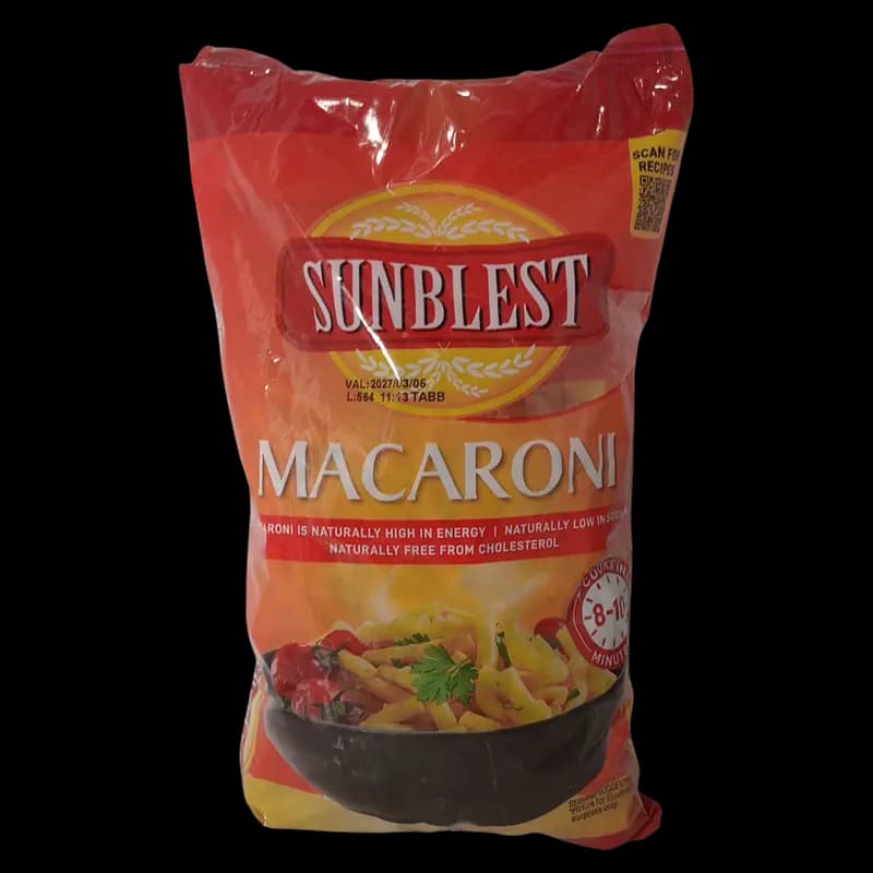 Pasta 500g  Macaroni Sunblest x 1 - 6001205732295 (#1)