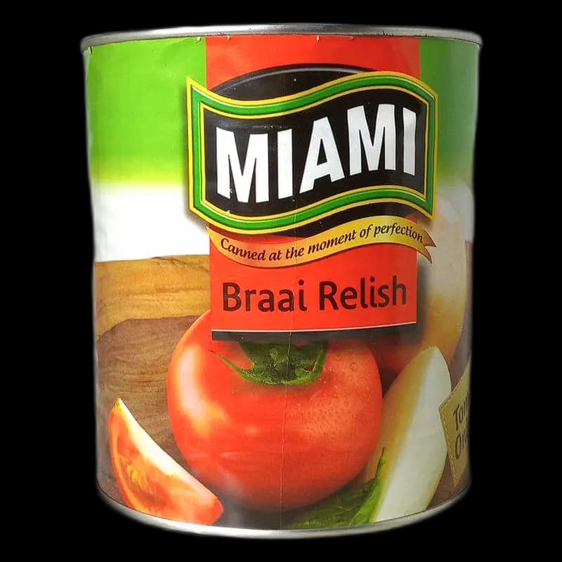 Miami Tomato&Onion Braai Relish 3kg x 1 - 6001317006031 (#1)