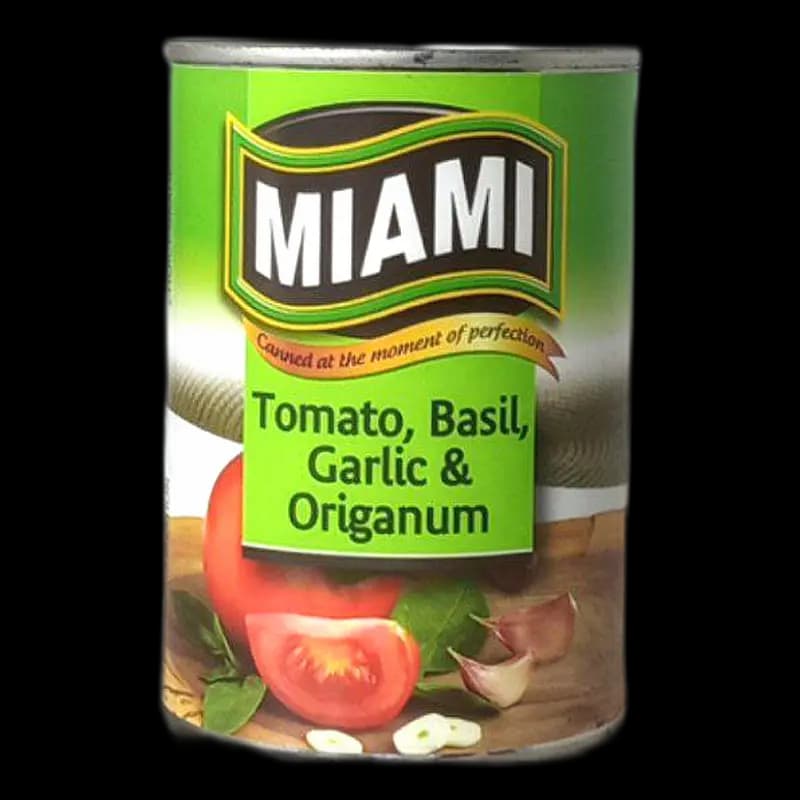 Miami Peel D/Galic  Basil Origanum 410g x 1 - 6001317006062 (#1)