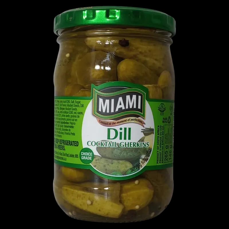 Miami Gherkins 265g Cocktail x 1 - 6001317008110 (#1)