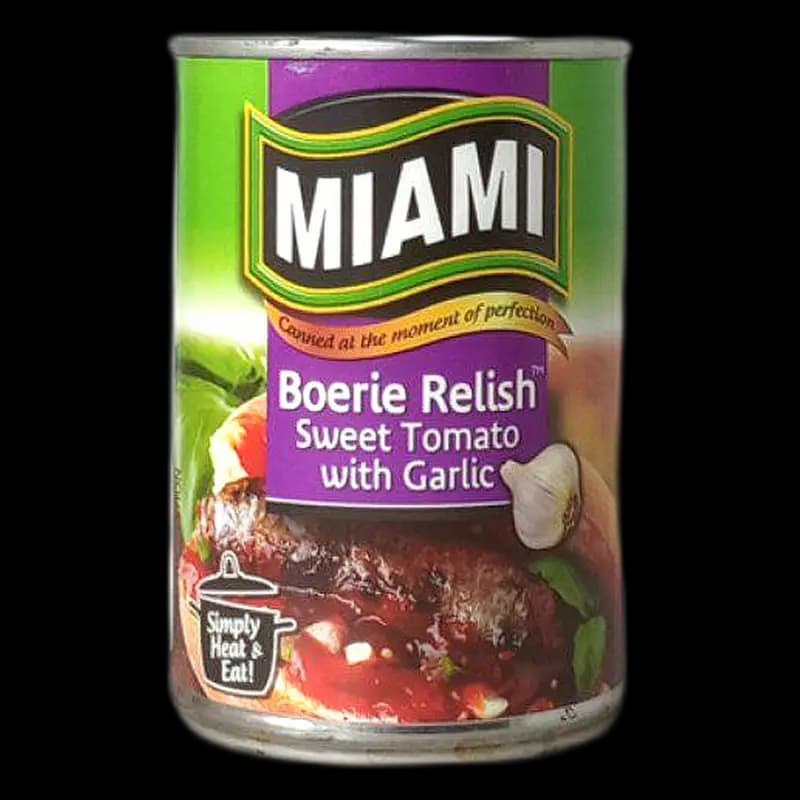 Miami Boerie Relish Garlic 450g x 1 - 6001317040318 (#1)