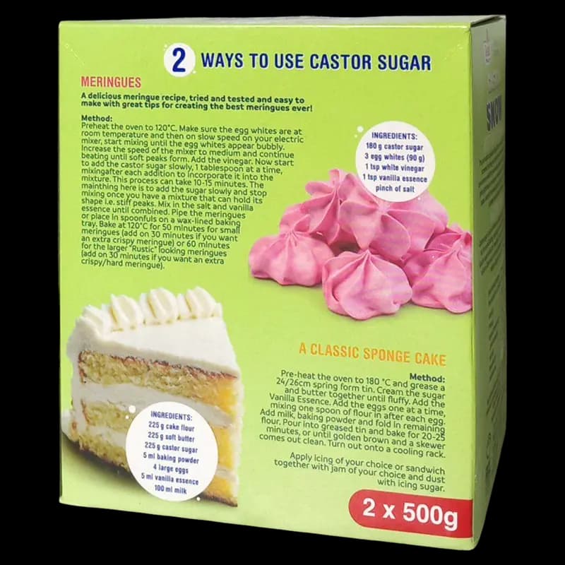 Castor Sugar-1kg Castorsnow x 1 - 6001345200876 (#2)