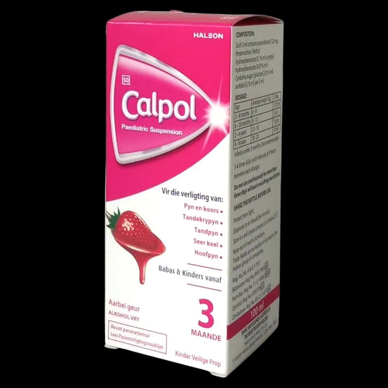 Calpol 100ml Paediatric Suspension x 1 - 6001424000021 (#1)