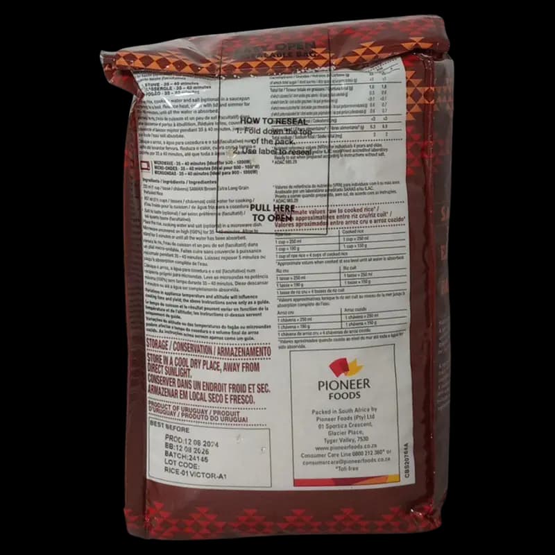 Speko : Rice-Brown Saman 1kg x 1 - 6001571121723 (#2)