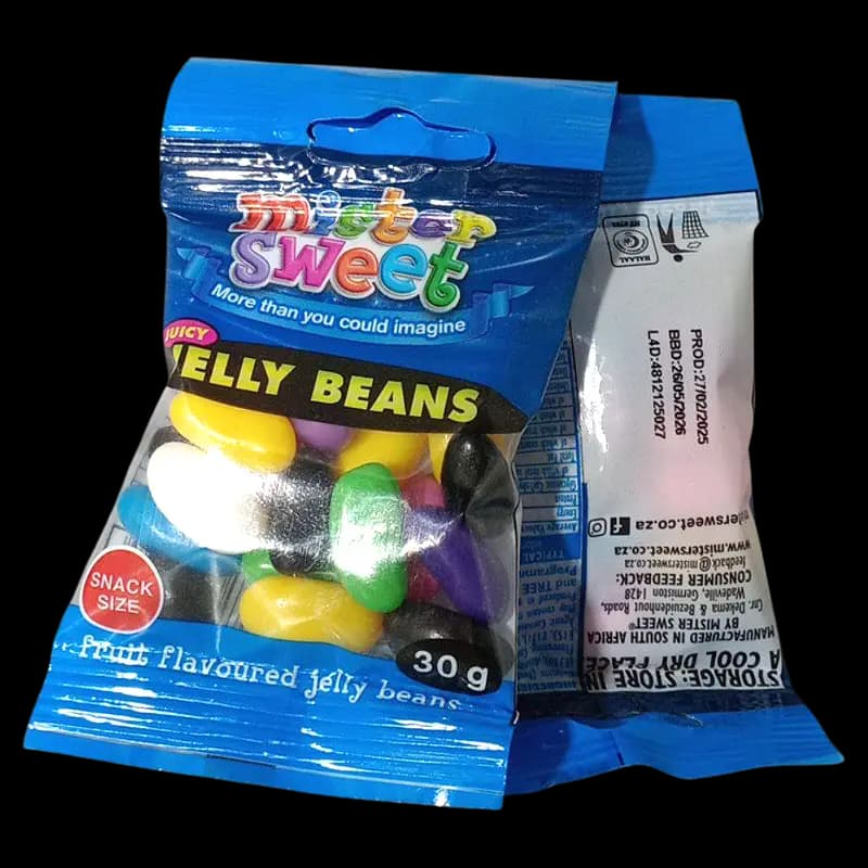 Mister Sweet 30gX4 Jelly Bean Strip x 1 - 6001704014595 (#1)