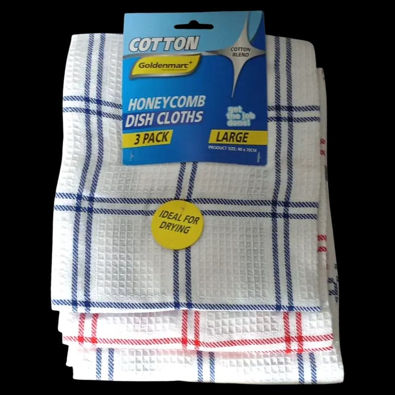 Cloth Dish Honeycomb 3 Pack x 1 - 6001926000475 (#1)