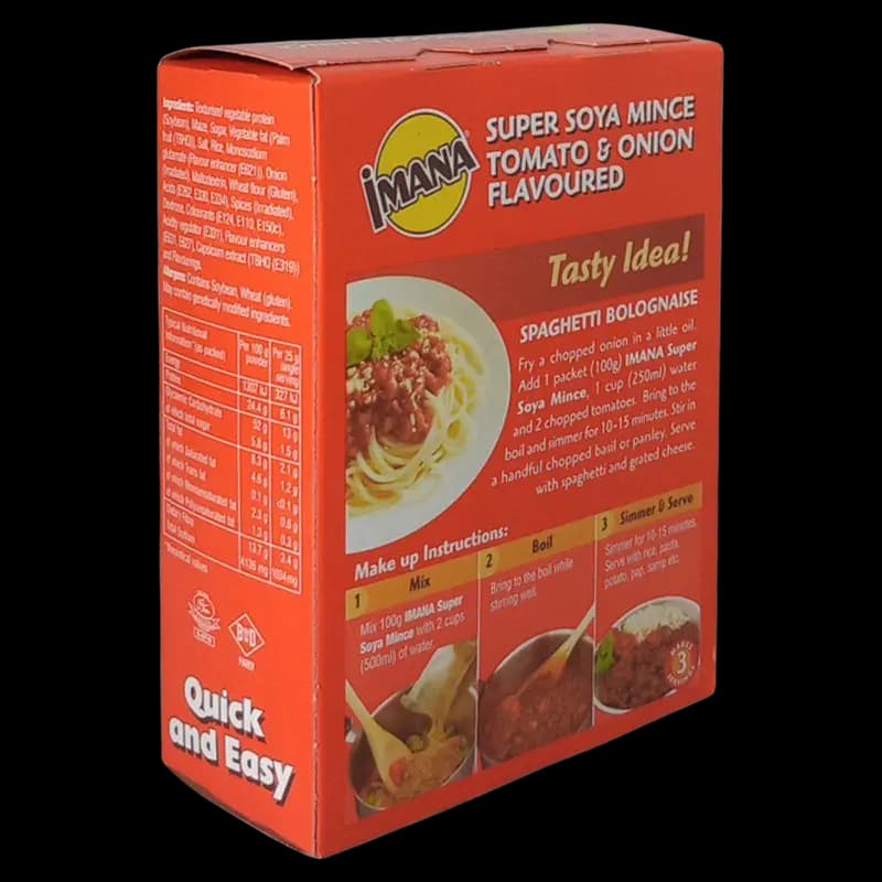Soya Mince 100g Tomato & Onion x 1 - 6002657000321 (#2)