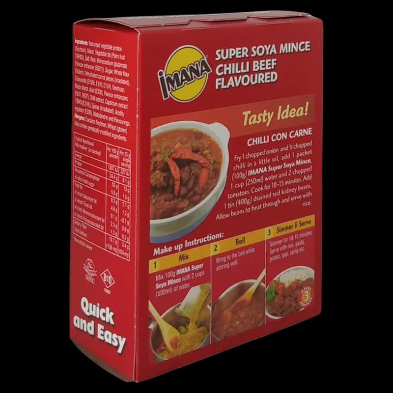 Soya Mince 100g Chilli Beef x 1 - 6002657000345 (#2)