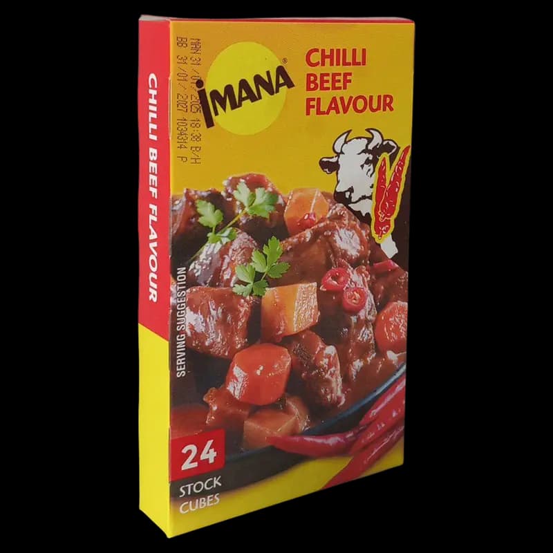 Stock Cubes 24's Chilli beef Imana x 1 - 6002657500074 (#1)