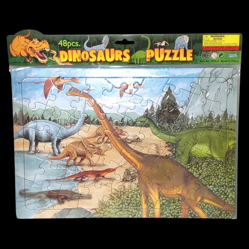 Puzzle Jigsaw 48pc Dino x 1 - 6003000339808 (#1)