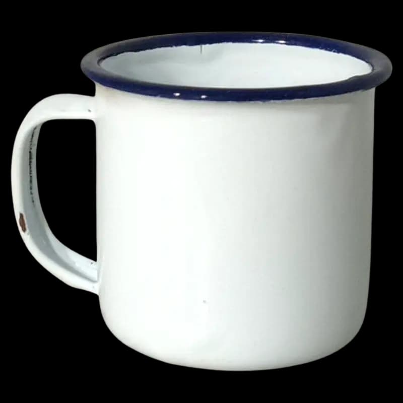 Enamel Mug 6cm Assorted Colours x 1 - 6003000977741 (#1)