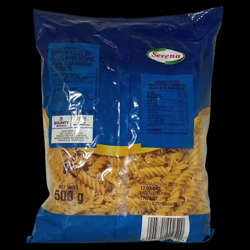 Pasta Fusilli 500g x 1 - 6004791002520 (#2)