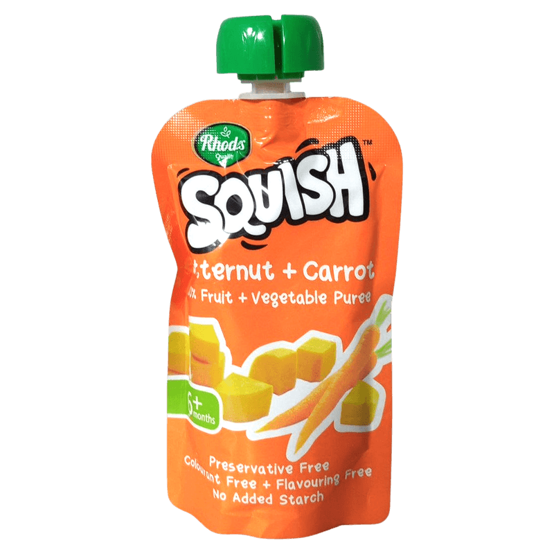 SQ Butternut & carrot puree 110ml x 1