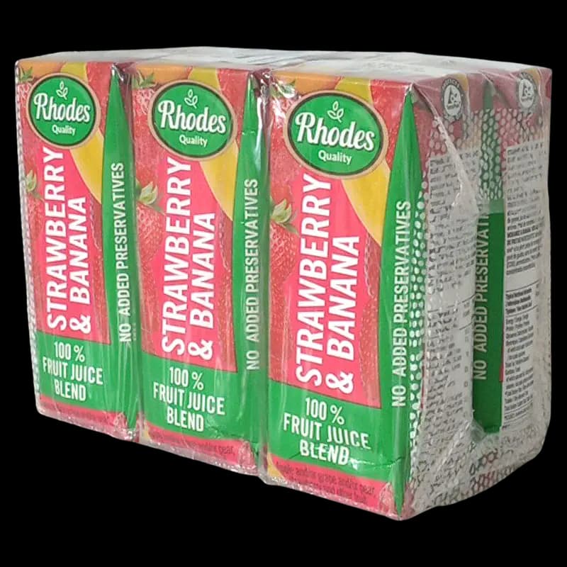 Juice 200ml Straw/Banana Rhodes x 1 - 6005044007583 (#1)