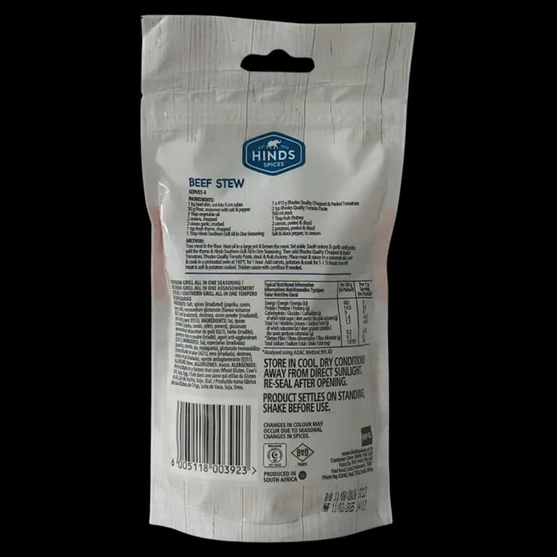 Spice 200g Southern Grill Hinds x 1 - 6005118003923 (#2)
