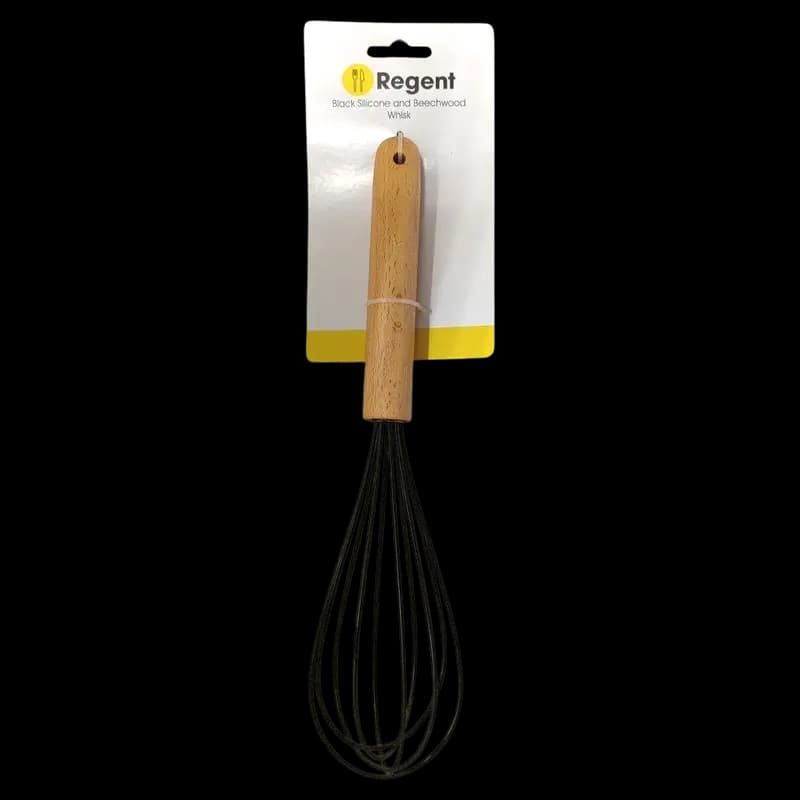 Whisk Silicon Black 260x60mm Regent x 1 - 6005231207130 (#1)