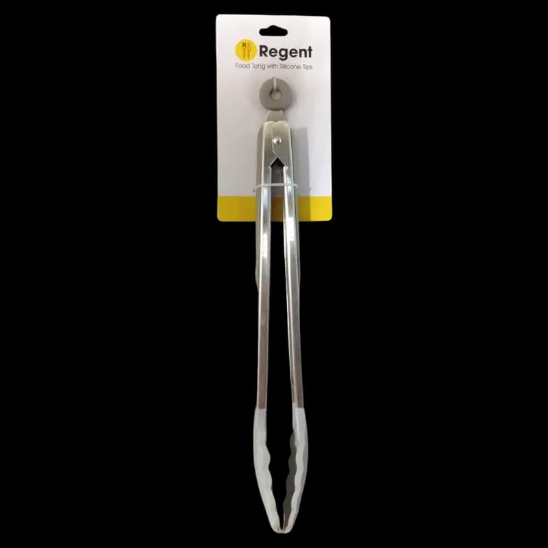 Tong Food Silicone S/S 340x35x40mm Regent x 1 - 6005231211472 (#1)