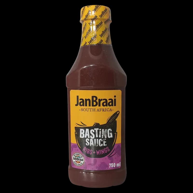 Jan Braai 750ml Rib&Wing Basting Sauce x 1 - 6007483000651 (#1)