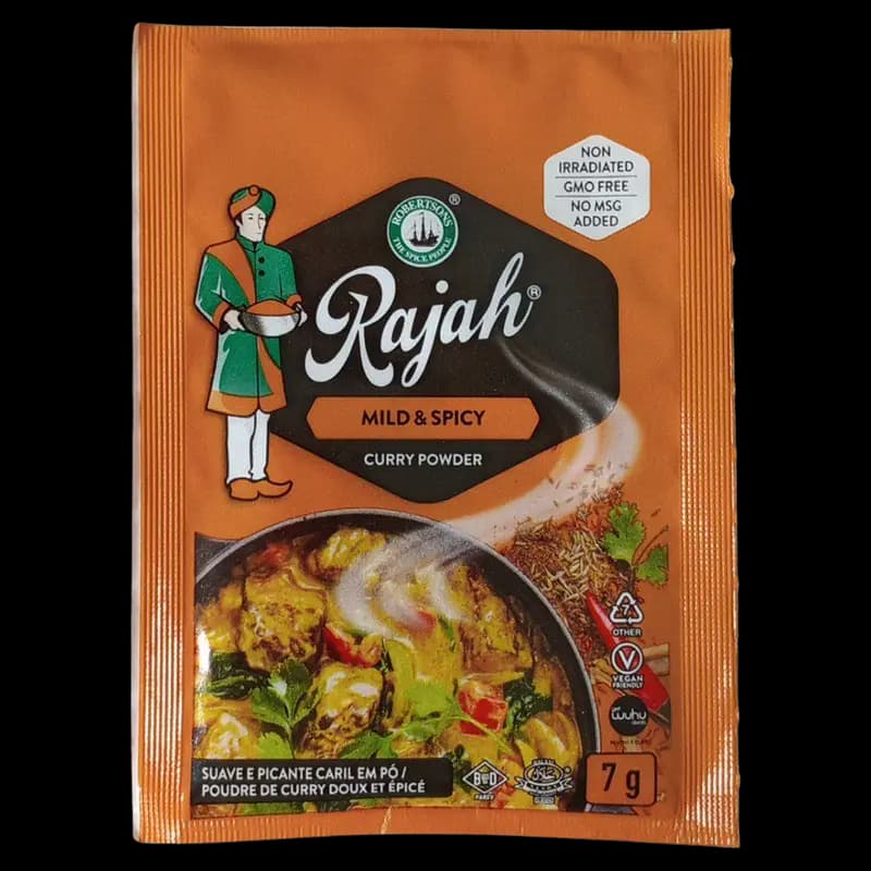 Curry 7g Env Rajah M&S x 1 - 6009001010586 (#1)
