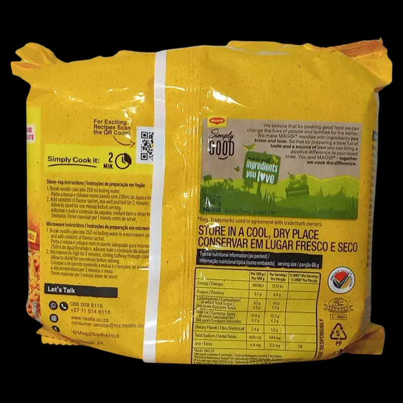 Noodles Maggi DbCurry 68g x 1 - 6009188007430 (#2)